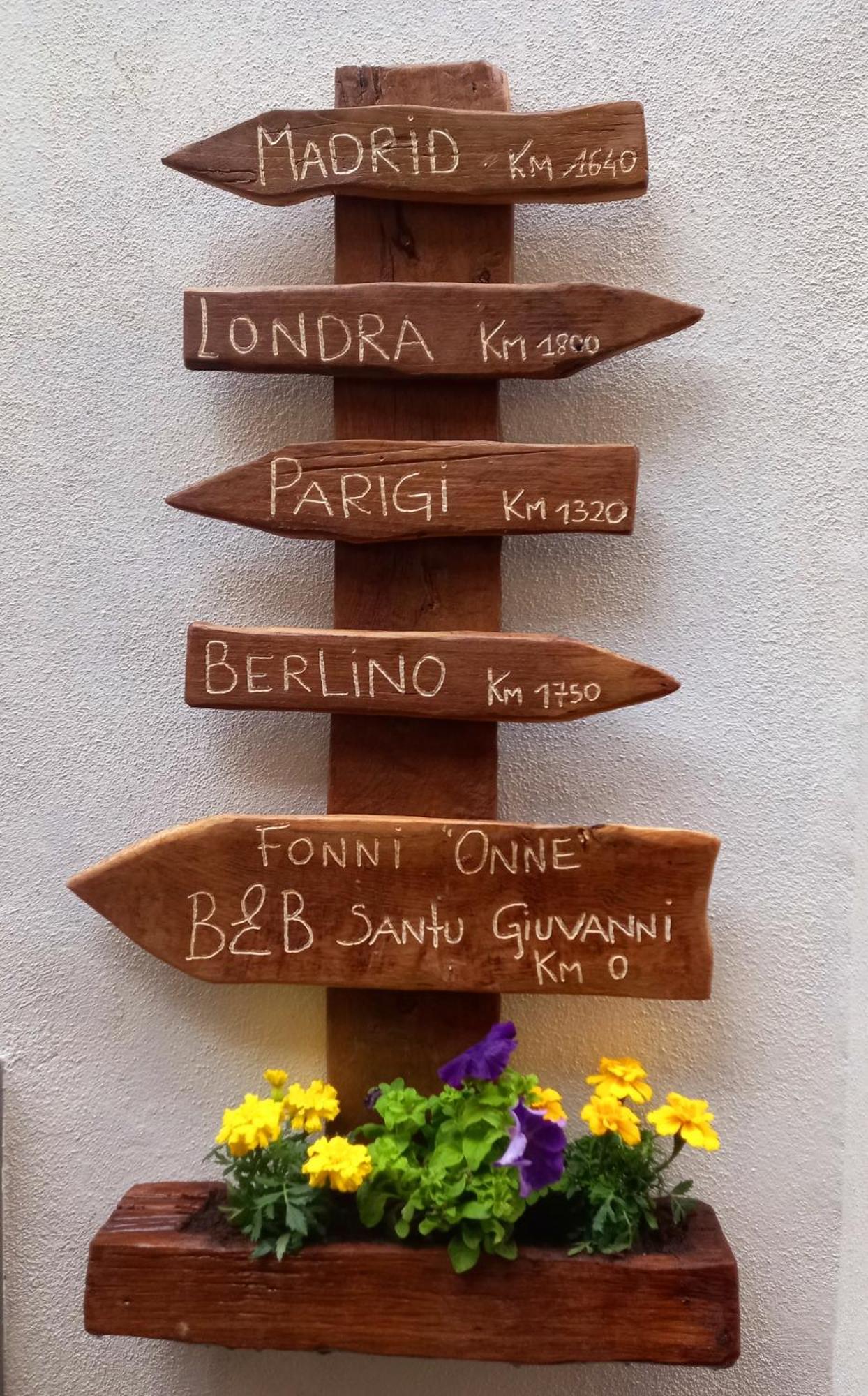 "B&B Santu Giuvanni" Fonni Eksteriør billede
